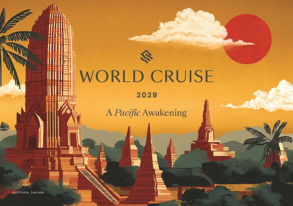 Silversea presenta su crucero mundial para 2029 con un itinerario de 125 días por el Pacífico