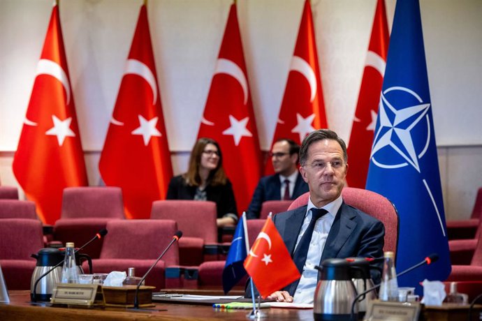 El secretario general de la OTAN, Mark Rutte, en Ankara (Turquía)