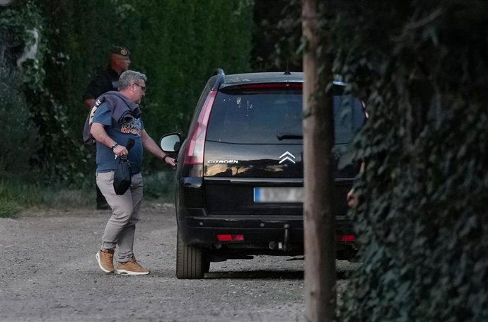 El principal sospechoso y acusado de la muerte de Esther López, Óscar S.M, a 16 de abril de 2026, en Traspinedo, Valladolid, Castilla y León (España). 