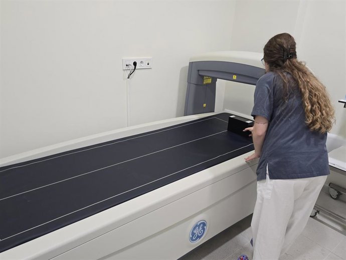 Densitómetro en el Hospital Quirónsalud Campo de Gibraltar.