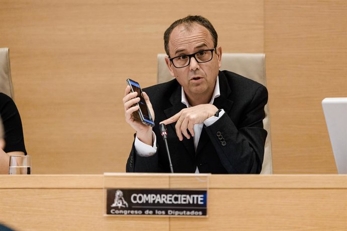 El cap de climatologia d'AEMET a la Comunitat Valenciana, José Ángel Núñez Mora, compareix davant de la Comissió d'Investigació sobre la gestió de la crisi derivada de la dana que va tenir lloc el 29 d'octubre del 2024, en el Congrés dels Diputats