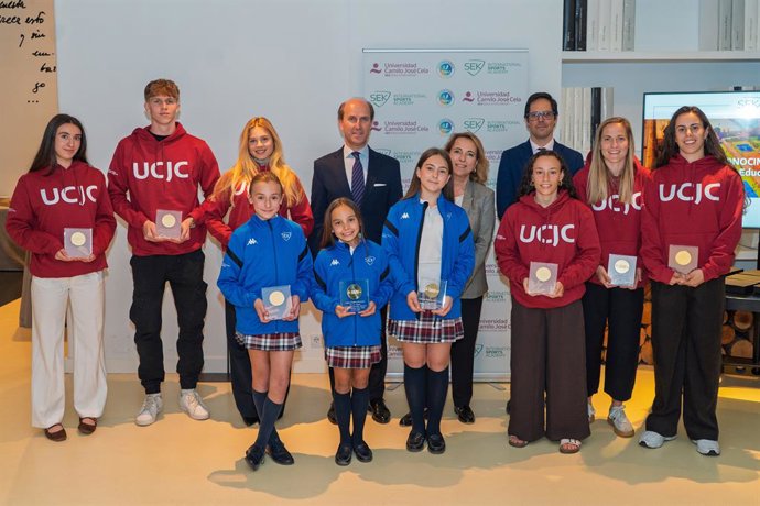 Archivo - La Universidad Camilo José Cela rinde homenaje a sus alumnos deportistas olímpicos y de élite