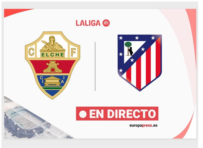 Onces Iniciales confirmados: Elche - Atlético de Madrid: resumen y estadísticas del partido de la jornada 33 de LaLiga EA Sports