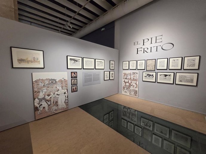 La exposición ‘Línea, luz, color. Los cómics de Miguel Calatayud’