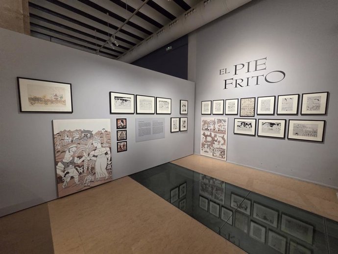 La exposición ‘Línea, luz, color. Los cómics de Miguel Calatayud’