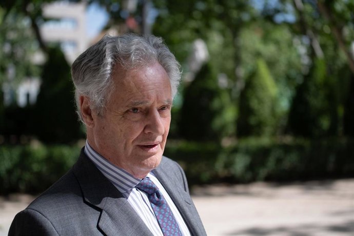 El empresario y exmarido de Cospedal, Ignacio López del Hierro, a su llegada a la Audiencia Nacional, a 22 de abril de 2026, en Madrid (España). El caso Kitchen investiga la presunta operación del Ministerio del Interior para sustraer información sensible