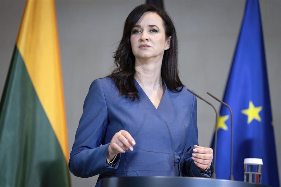 Archivo - inga Ruginiene, primera ministra de Lituania.