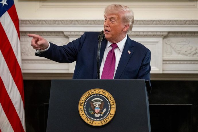 El presidente de Estados Unidos, Donald Trump