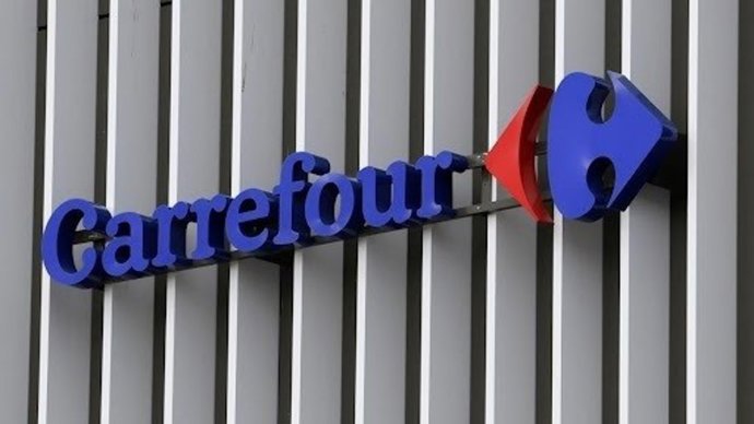Archivo - Logo de Carrefour.