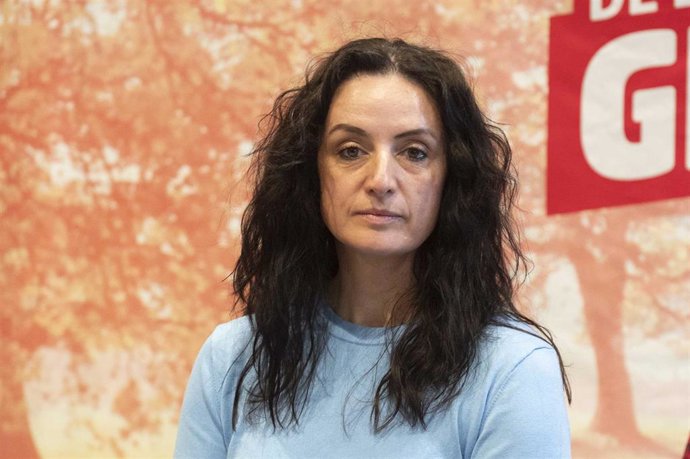 Archivo - La coordinadora de IU Aragón y portavoz en las Cortes de Aragón, Marta Abengochea, en una imagen de archivo de Europa Press.