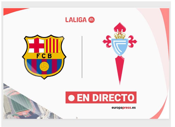 Onces Iniciales confirmados: Barcelona - Celta de Vigo: resumen y estadísticas del partido de la jornada 33 de LaLiga EA Sports