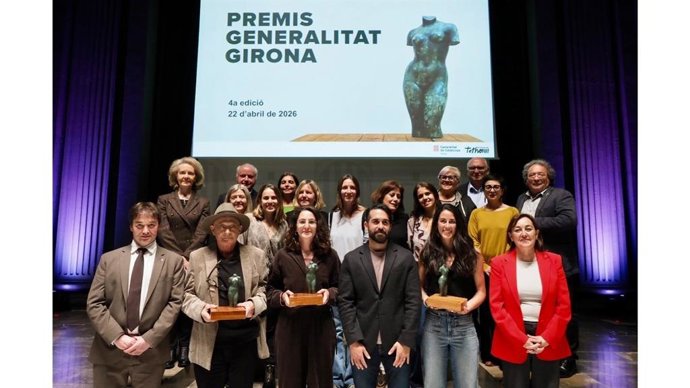 Entrega de los Premis Generalitat Girona 2026