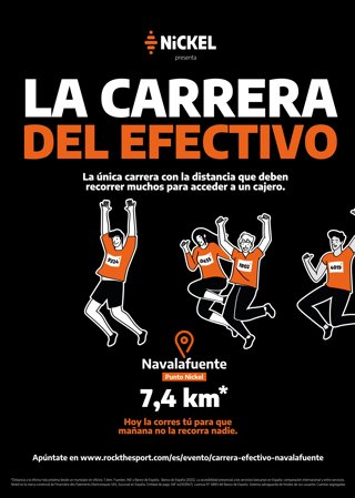 La localidad madrileña de Navalafuente acoge el 9 de mayo la Carrera del Efectivo.