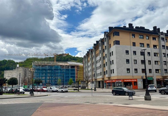 Pisos de nueva construcción en La Felguera, Langreo.
