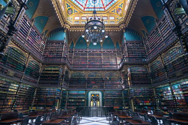 Biblioteca en Rio de Janeiro