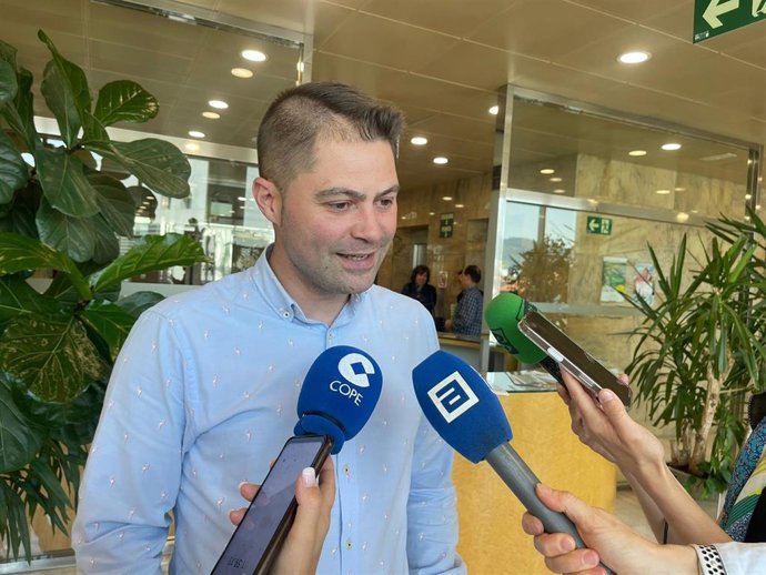 El coordinador de Unión Rural Asturiana (URA), Borja Fernández.