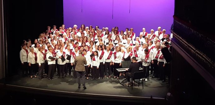 Festival de 'Aulas para convivir cantando'.