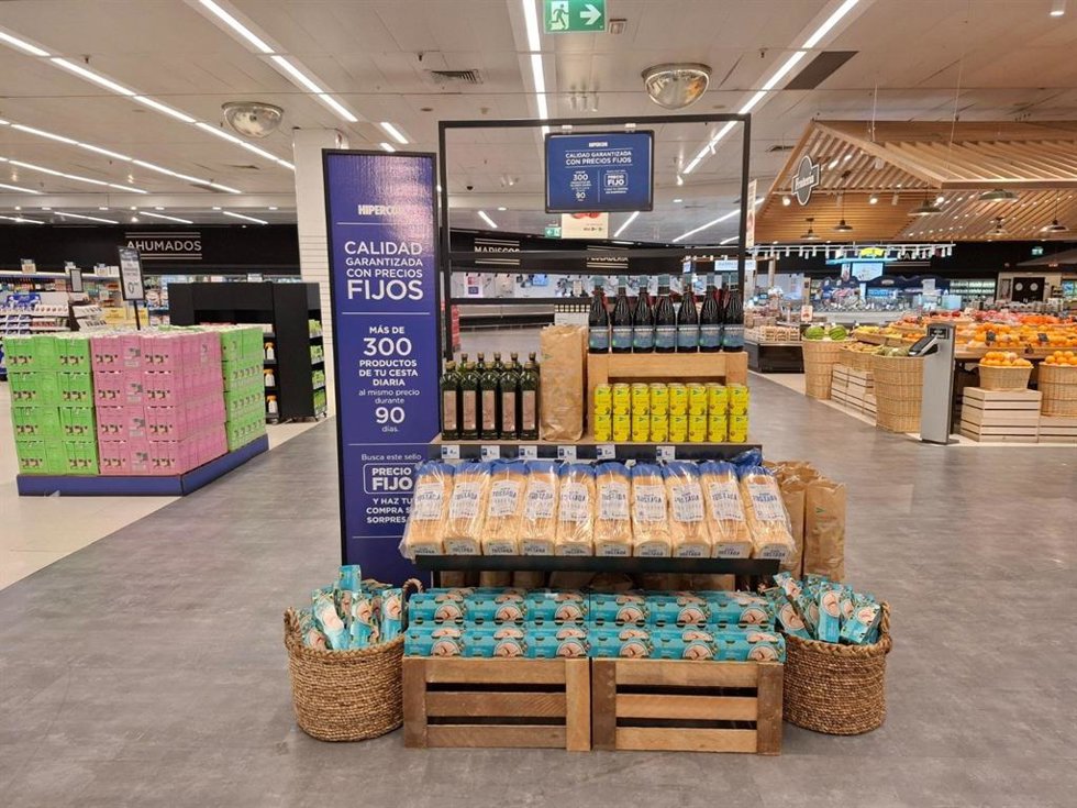 Campaña de El Corte Inglés 'Garantizamos la calidad a un precio fijo' en Supercor, Hipercor y Supermercado El Corte Inglés