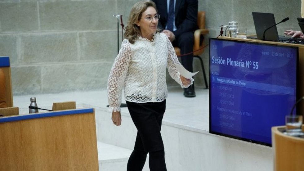La consejera de Salud, María Martín