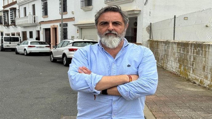 El portavoz del grupo Vox de Alcalá de Guadaíra (Sevilla), Pedro Navarro