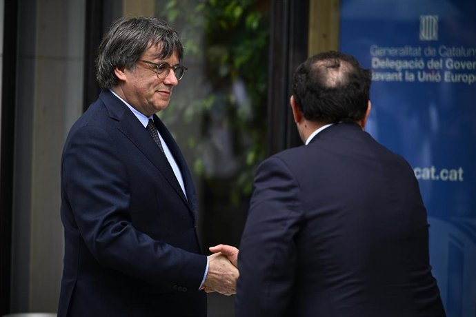 Archivo - El presidente de Junts per Catalunya, Carles Puigdemont