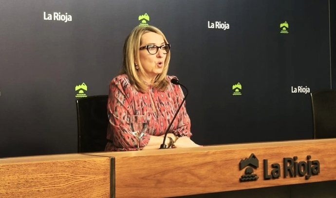 La directora general de Trabajo y Salud Laboral del Gobierno de La Rioja, Pilar Simón.