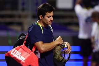 Chile.- Garin realizará una pausa en la temporada por lesión: "Toca parar un poco"