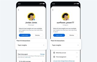 Supervisión de las conversaciones de los adolescentes con la IA