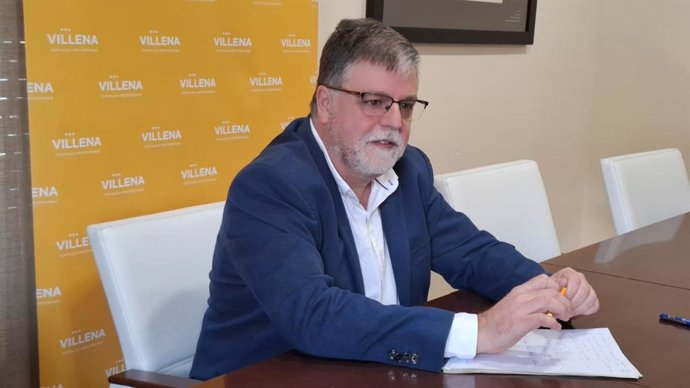 L'alcalde de Villena, Fulgencio Cerdán