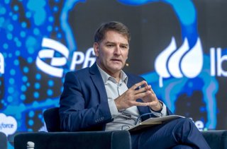 Archivo - El secretario de Estado y director de la Oficina de Asuntos Económicos y G20, Manuel de la Rocha, interviene durante la 3ª edición de ‘Global Trends’, en el Auditorio El Beatriz, a 12 de junio de 2025, en Madrid (España). 