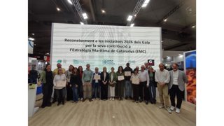 Representantes de los proyectos reconocidos