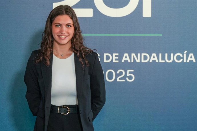 Archivo - La nadadora paralímpica española Anastasiya Dmytriv 