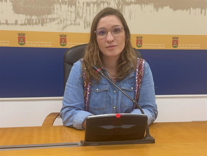 La concejala de Seguridad Ciudadana de Talavera, Macarena Muñoz.