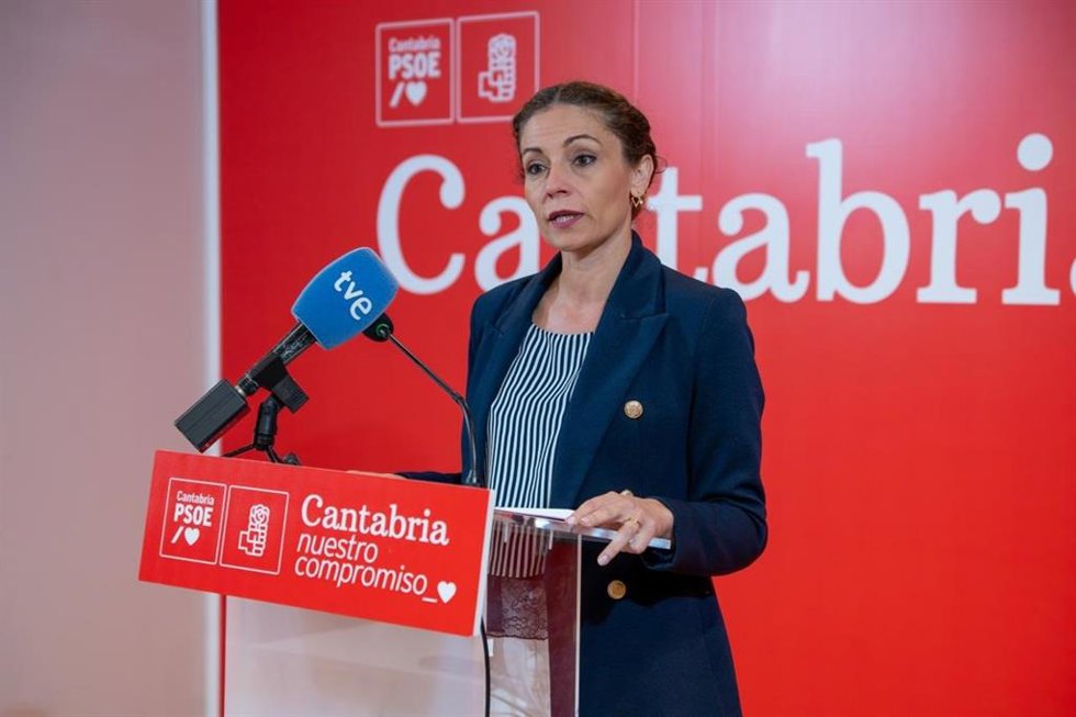 La portavoz del PSOE, Ainoa Quiñones