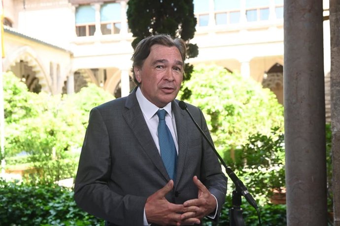 El portavoz parlamentario de Aragón-Teruel Existe, Tomás Guitarte.