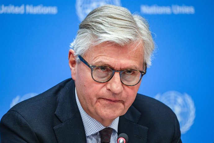 El secretario general adjunto de Operaciones de Paz de Naciones Unidas, Jean-Pierre Lacroix