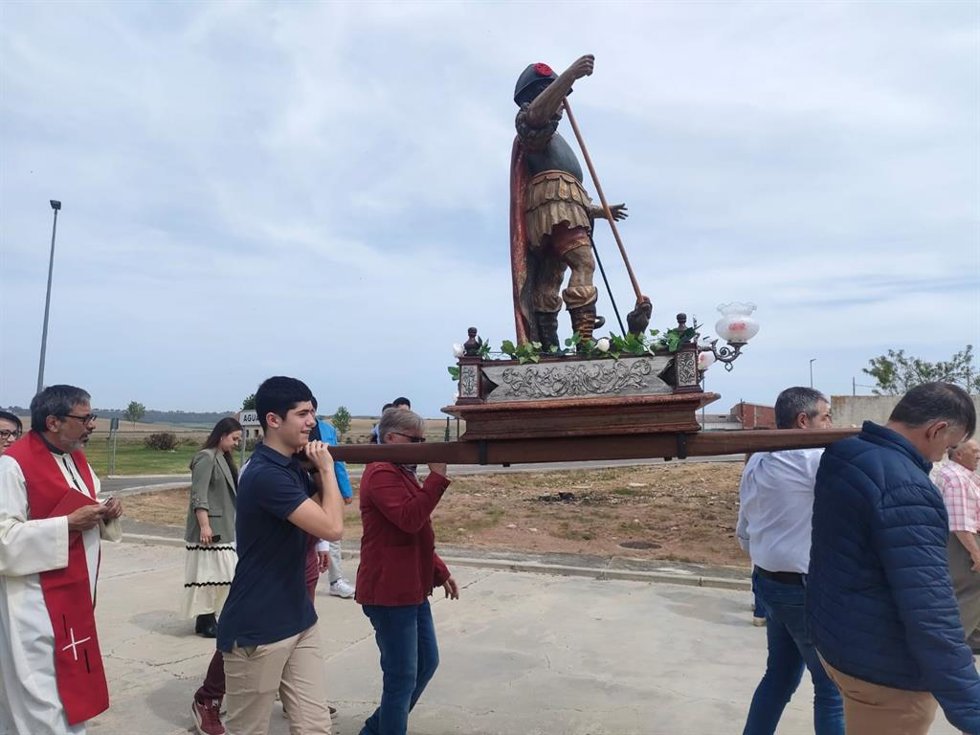 Procesión en honor de San Jorge.