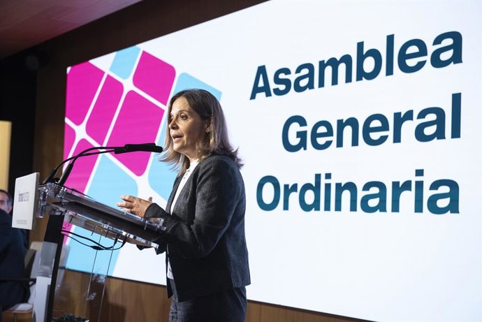 Foto da presidente da Farmaindustria, Fina Lladós.