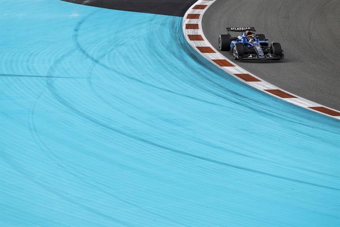 Archivo - 23 ALBON Alexander (tha), Williams Racing FW47, action during the Formula 1 Crypto.com Miami Grand Prix 2025, 6th round of the 2025 FIA Formula One World Championship from May 2 to 4, 2025 on the Miami International Autodrome, in Miami Gardens, 