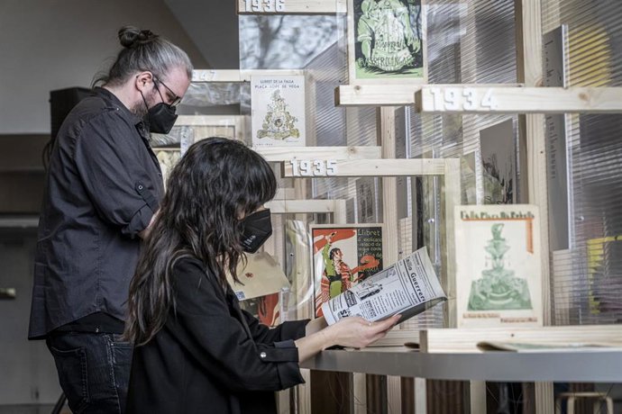 Archivo - Exposición sobre llibrets de falla