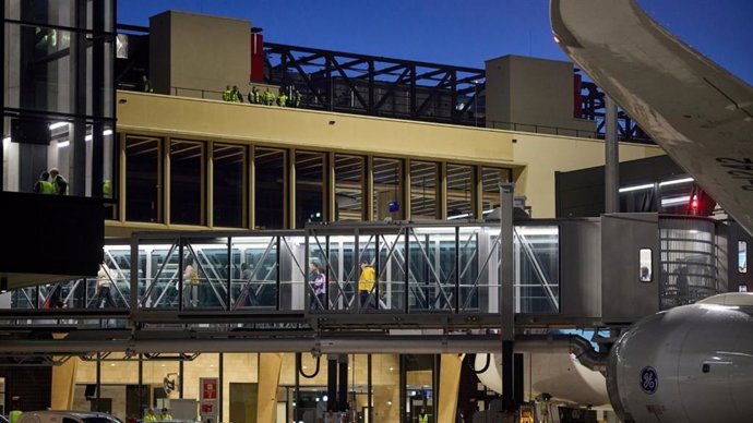 La nueva Terminal 3 del aeropuerto de Fránkfurt.