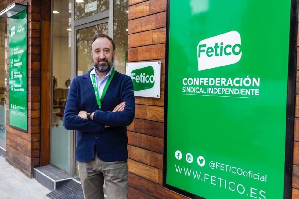 Archivo - Antonio Pérez, secretario general de Fetico