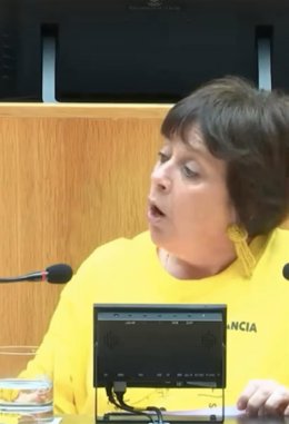 La diputada de IU, Henar Moreno