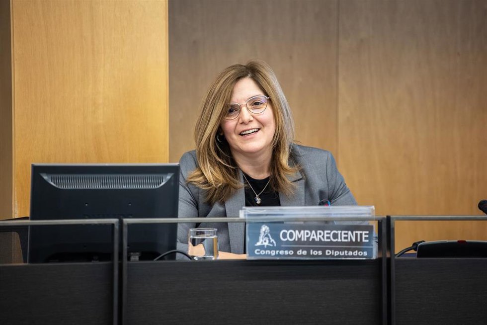 Archivo - La secretaria de Estado de Cooperación Internacional, Pilar Cancela Rodríguez, a su llegada a una Comisión de Cooperación Internacional para el Desarrollo en el Congreso de los Diputados, a 28 de octubre de 2021, en Madrid, (España).