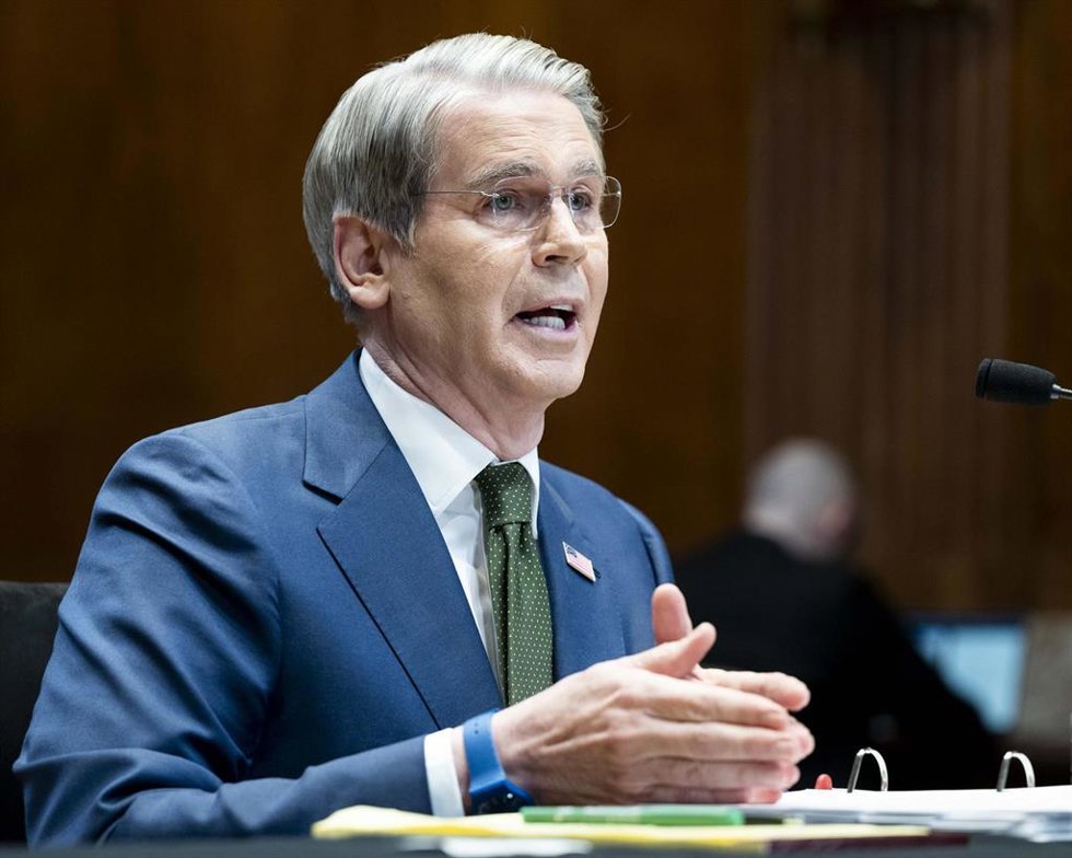 El secretario del Tesoro, Scott Bessent