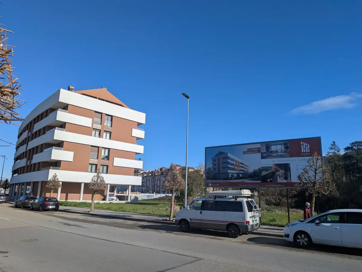 Zona de La Barquerina, en Villaviciosa