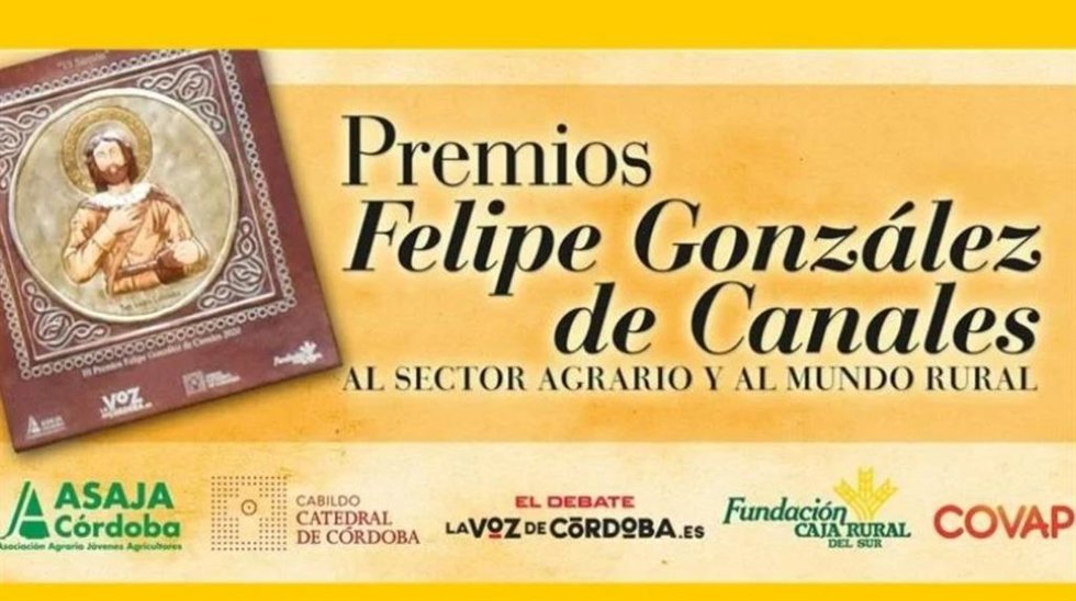 Imagen promocional de los Premios González de Canales al Sector Agrario y al Mundo Rural.