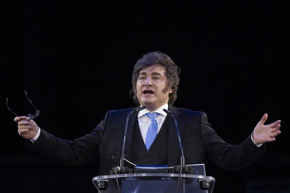 Archivo - El presidente de Argentina, Javier Milei, en una imagen de archivo