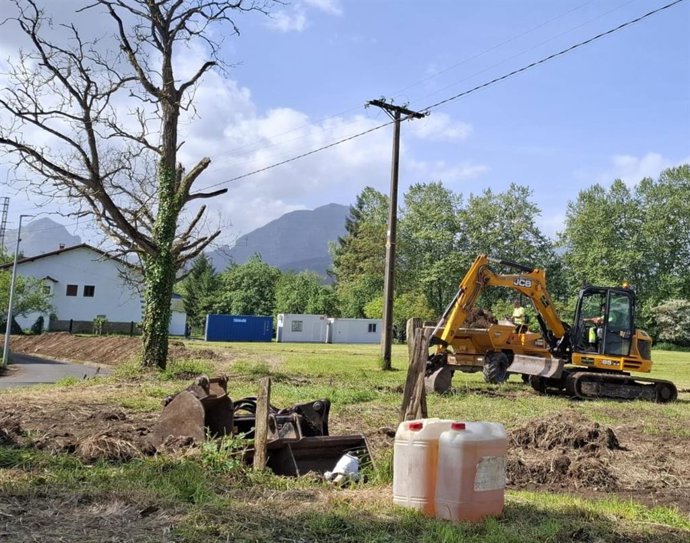 Obras correspondientes a la Fase I del proyecto de defensa contra inundaciones del río Ibaizabal