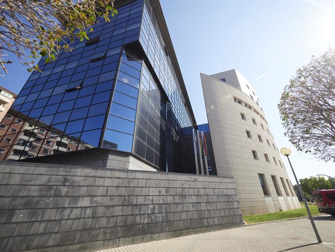 Archivo - Arquivo - O Palácio da Justiça de Pamplona, em 21 de abril de 2021, em Pamplona, Navarra (Espanha).